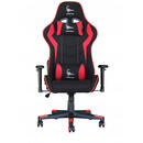 Gembird Gembird GC-SCORPION-02X Gaming chair "SCORPION", black and red, fabric armchair with red eco-leather accents