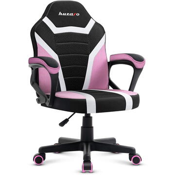 Scaun Gaming huzaro Gaming chair for children  Ranger 1.0 Negru-Roz