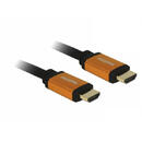 DeLOCK 85728 HDMI cable 1.5 m HDMI Type A (Standard) Black, Gold