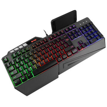 Tastatura Natec Gaming Keyboard Fury Skyraider backlight NFU-1697