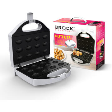 BROCK Aparat pentru Copt Forme Coji de Nuci HZ 3012 750 W