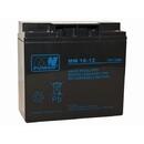MPL POWER ELEKTRO MPL MW POWER MW 18-12 UPS battery Lead-acid accumulator AGM Maintenance-free 12 V 18 Ah Black