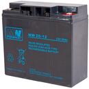 MPL POWER ELEKTRO MPL MW POWER MW 20-12 UPS battery Lead-acid accumulator AGM Maintenance-free 12 V 20 Ah Black