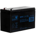 MPL MW POWER MWP 7.2-12L UPS battery Lead-acid accumulator VRLA AGM Maintenance-free 12 V 7,2 Ah Black