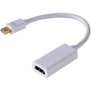 Akyga Akyga AK-AD-38 video cable adapter 0.15 m HDMI Type A (Standard) Mini DisplayPort White