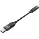 UNITEK UNITEK M1204A mobile phone cable Black 0.1 m USB C 3.5mm