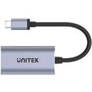 UNITEK UNITEK ADAPTER USB-C - HDMI 2.1, 8K, ALU, 15CM