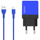 SOMOSTEL SOMOSTEL INDOOR PHONE CHARGER 2A + CABLE TYPE-C BLUE COLOR