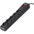 Activejet Activejet black power strip with cord ACJ COMBO 5G 1,5M/BEZP.AUTO/CZ