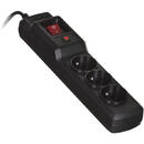 Activejet Activejet COMBO 3GN 5M black power strip with cord