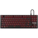 SAVIO Savio Mechanical Gaming Keyboard SAVIO Tempest RX TKLOutemu RED USB QWERTY English Black