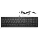 HP HP Pavilion Wired Keyboard 300, Tastatura, USB, Cu fir, Negru