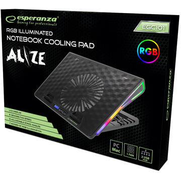 Esperanza EGC101 Notebook cooling pad LED RGB