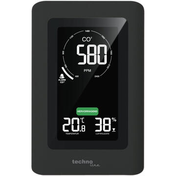 Techno Line Technoline WL 1030 Black AC/Battery