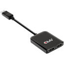 Club 3D CLUB 3D MST hub DisplayPort™ 1.4 to DisplayPort™ + HDMI™ 4K60Hz M/F