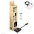 CLUB 3D Multi Stream Transport (MST) Hub DisplayPort 1.4 to HDMI Dual Monitor 4K60Hz M/F