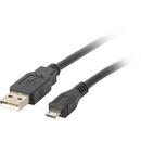 LANBERG Lanberg CA-USBM-10CC-0010-BK USB cable 1 m USB 2.0 Micro-USB B USB A Black