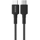 SOMOSTEL USB CABLE TYP-C 3.6A BLACK SOMOSTEL 18W POWER DELIVERY SMS-BW05 PD TYPC-IPH - 1 METER