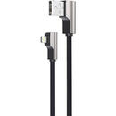 Aukey AUKEY CB-AL01 Black OEM Cable Quick Charge Lightning-USB | 2m | MFi Apple