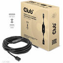 Club 3D CLUB 3D CAC-1538 USB Gen1 Type-C to Type-A Active Adapter Cable 5Gbps M/F 10m