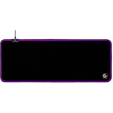 Mousepad Gembird MP-GAMELED-L Black