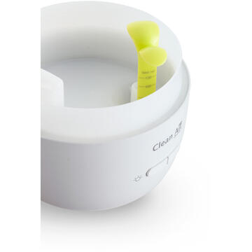 Difuzor si umidificator cu ultrasunete pentru aromaterapie Clean Air Optima AIR OPTIMA, AD-301, 130 ml, Alb