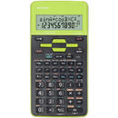 Calculator stiintific, 10 digits, 273 functii, 161x80x15mm, dual power, SHARP EL-531THGR-negru/verde