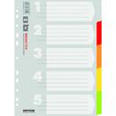 Office Products Separatoare carton color, A4, 170g/mp, 5 culori/set, Office Products