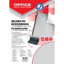 Office Products Coperta plastic PVC, 200 microni, A4, 100/top Office Products - fumuriu transparent