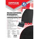 Office Products Coperta carton imitatie piele 250g/mp, A4, 100/top Office Products - negru
