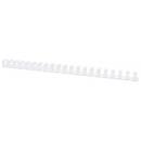 Office Products Inele plastic 16 mm, max 145 coli, 100buc/cut, Office Products - alb