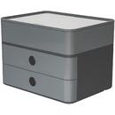 Han Suport cu 2 sertare + cutie ustensile HAN Allison Smart Box Plus - gri granite