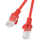 LANBERG Lanberg PCU5-10CC-0300-R networking cable 3 m Cat5e U/UTP (UTP) Red