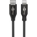 Goobay Cable Lightning USB-C black 0.5m - 39428