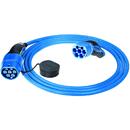Mennekes Mennekes charging cable Mode 3, type 2, 32A, 3PH (blue/black, 7.5 meters)