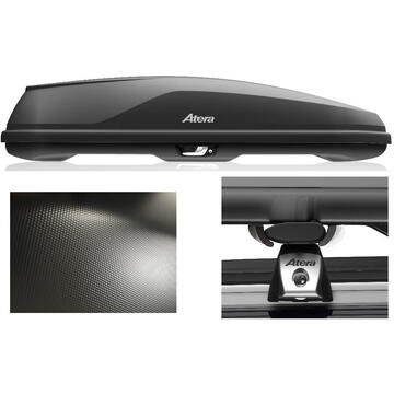 Atera Casar L, roof boxes (black, Lava Structured)