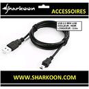 Sharkoon Sharkoon USB 2.0 A-B Mini black 3,0m