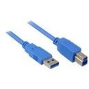 Sharkoon Sharkoon Cable USB 3.0 A-B black 2m
