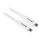 Sharkoon USB 3.1 Cable C-C - white - 1m
