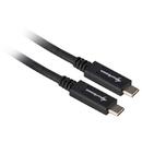 Sharkoon Sharkoon USB 3.1 Cable C-C - black - 0.5m
