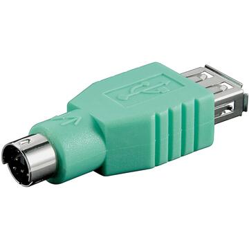 goobay Adapter USB A socket->PS/2 plug