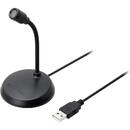 AUDIO-TECHNICA Audio Technica ATGM1-USB table microphone black - USB gaming desktop microphone