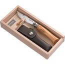 Opinel Opinel No. 08 Olive wood + sheath in pencil box