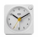 Braun BC 02 XW quartz alarm white with light switch