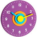 TFA-Dostmann TFA 60.3015.11 Design Wall Clock purple