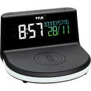 TFA 60.2028.01 Digital Alarm Clock with. wireless Charger