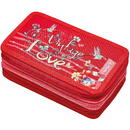 Herlitz TriCase Vintage Love, wallet (red, 31 pieces)