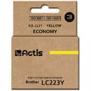 ACTIS Actis KB-223Y ink for Brother printer; Brother LC223Y replacement; Standard; 10 ml; yellow