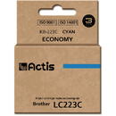 ACTIS Actis KB-223C ink for Brother printer; Brother LC223C replacement; Standard; 10 ml; cyan