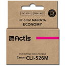 ACTIS Actis KC-526M ink for Canon printer; Canon CLI-526M replacement; Standard; 10 ml; magenta